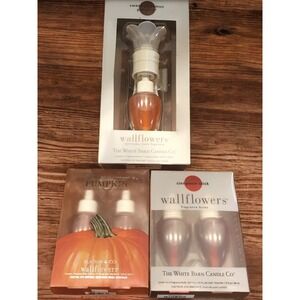 Bath & Body Works Fall scents wallflower bundle Sweet Cinnamon & Perfect Pumpkin